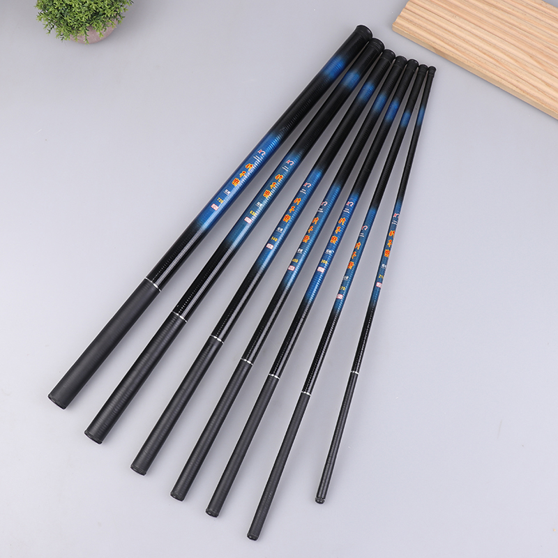 Fishing Rod Telescopic - 伸縮式岩釣り竿 グラスファイバー 2.1/2.7/3.6/4.5/5.4/6.3/7.2M スピニングフィッシングロッド コイフィーダーロッド サーフスピニングロッド