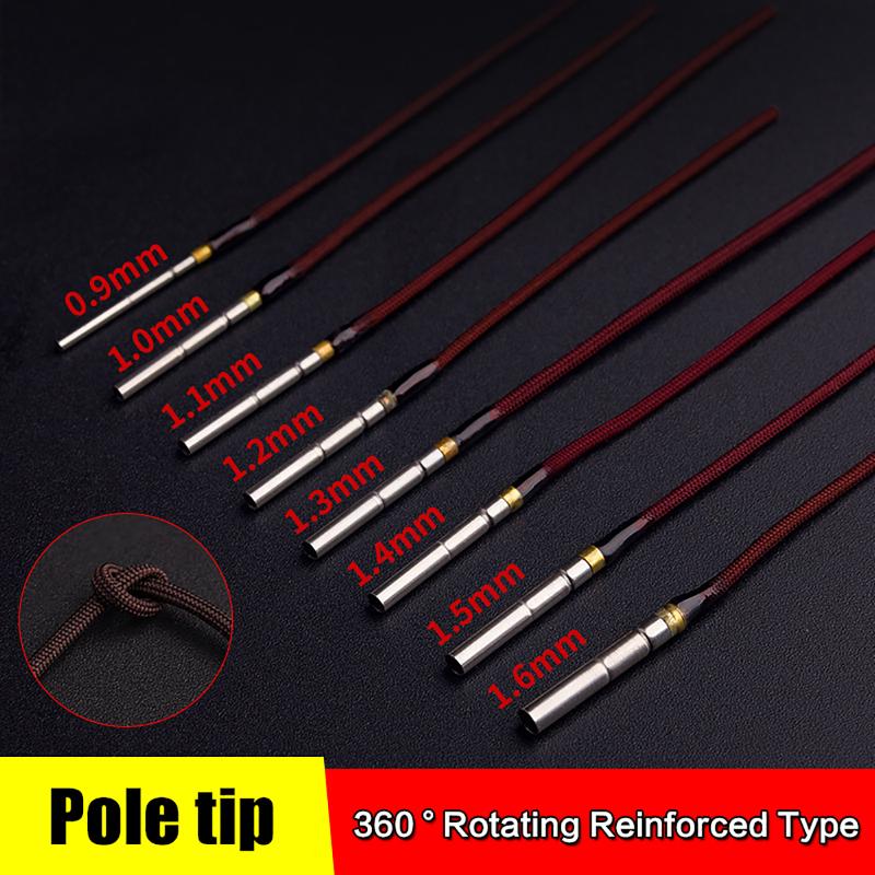 Fishing Rod Tip Replacement - 釣り竿先端ライン回転可能 20 個 1.0 ミリメートル 1.6