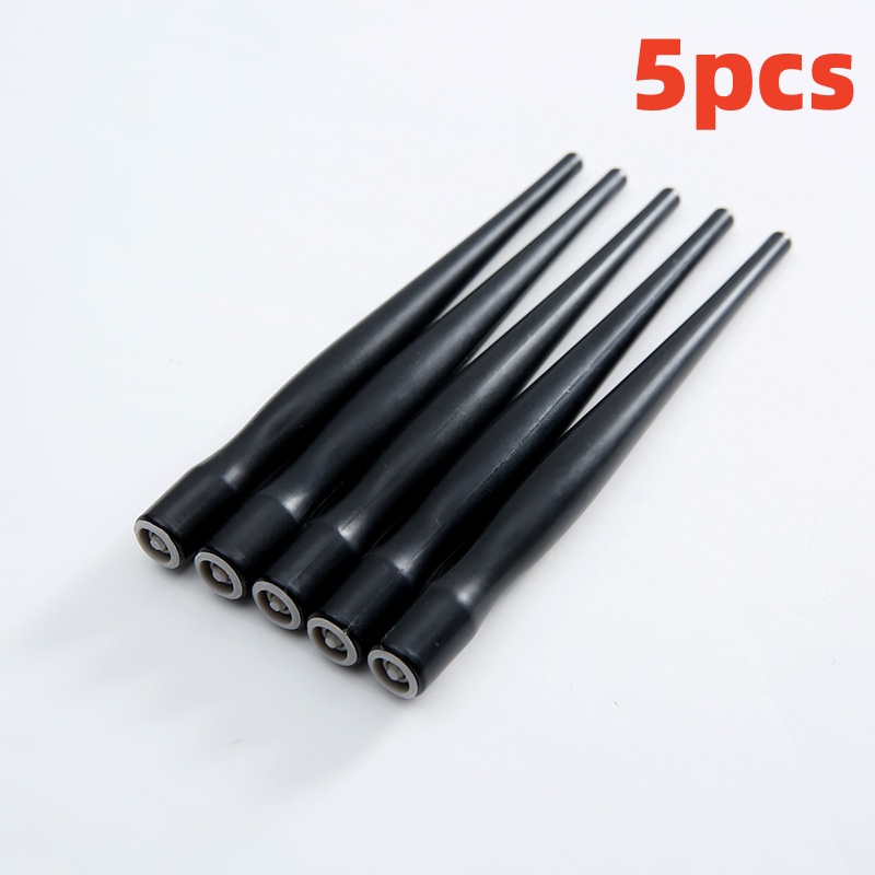 Fishing Rod Holder - 5 個ユニバーサルブラックプラスチックロッドペンホルダー漫画アウトライン書道ディップペンクラフトおよびアート用品用