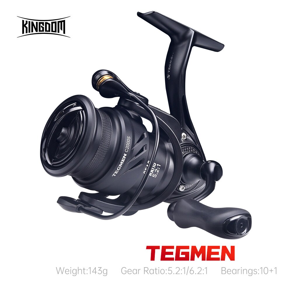 キングダムテグメン5.2:1 6.2:1 143gスピニング - Abu Garcia Reel Revo のレビューと価格
